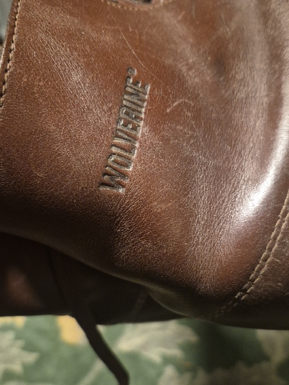Wolverine Dark Brown Leather Chukka Boots - Picture 4 of 16